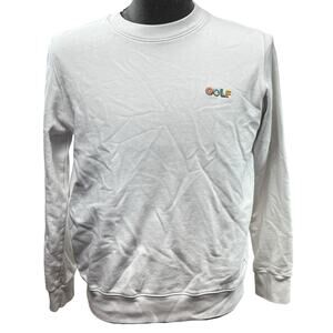 Golf Wang Crewneck Tyler The Creator Sweatshirt Embroidered Logo Small White